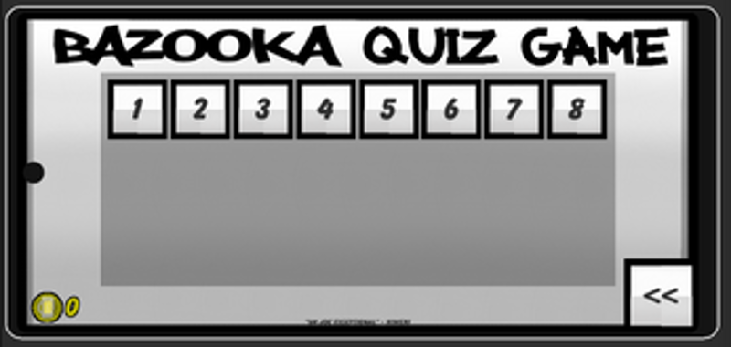 Bazooka Quiz Game Image