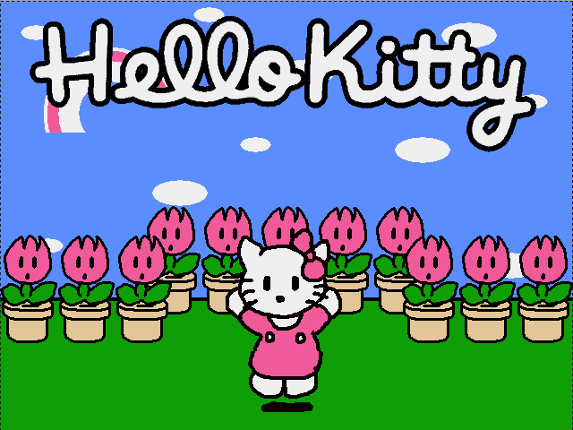 Hello Kitty's Morning Flower Shop Game Cover