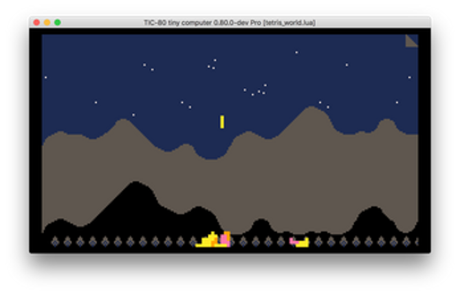 Tetris World screenshot