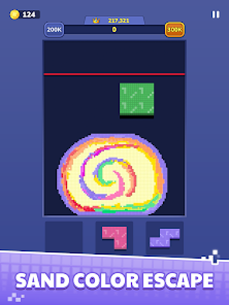 Sand Block Color Escape Puzzle screenshot