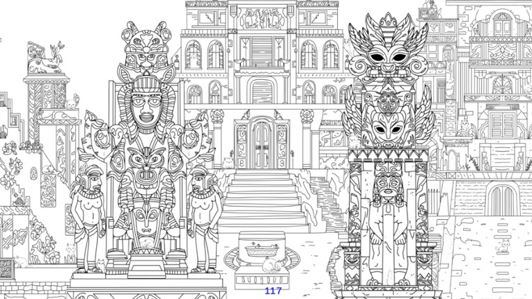 Hidden Cats of Mayan screenshot