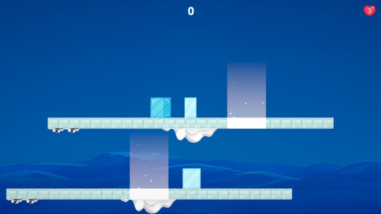 Ice Block Slide Rush screenshot