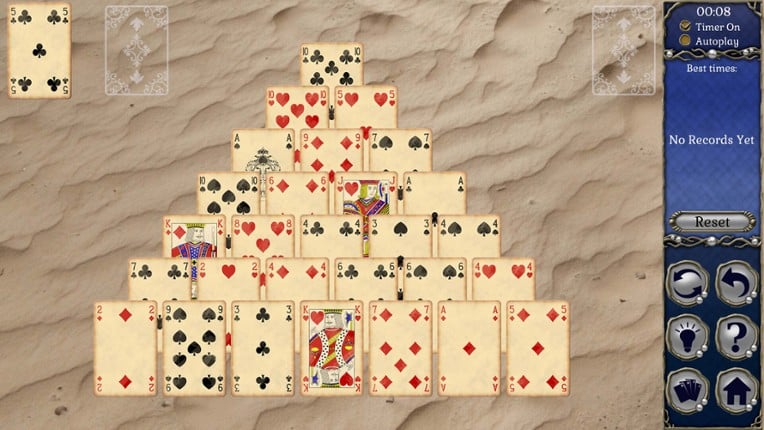 Jewel Match Atlantis Solitaire 5: Collector's Edition screenshot