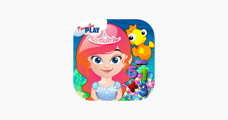 Mermaid Princess Math for Kids Image