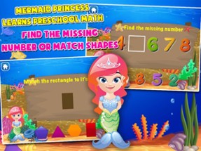 Mermaid Princess Math for Kids Image