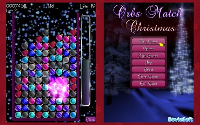 Orbs Match Christmas screenshot