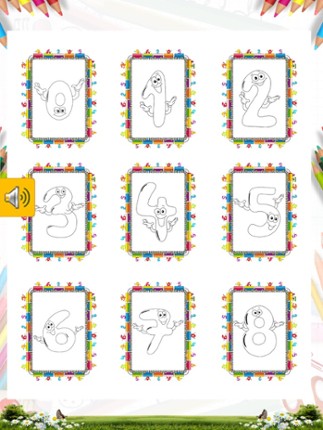 Sayılar Boyama Kitabı - Minik Bilge Sayıları Boyayarak Öğreniyor screenshot