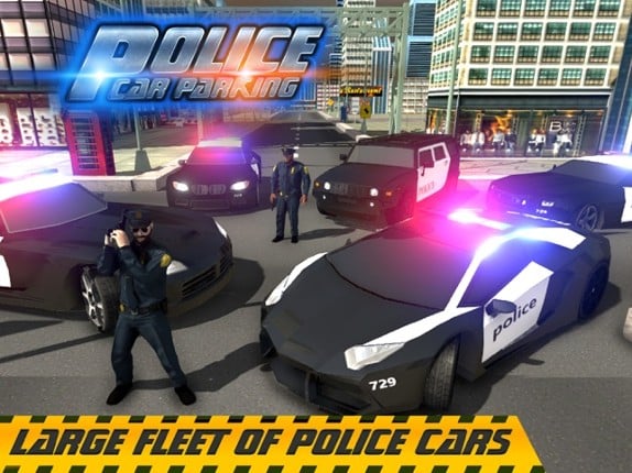 Advanced Police Car Parking screenshot