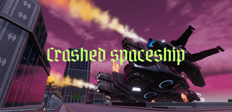 Crashed spaceship Image