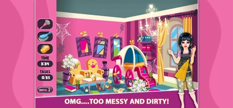 Doll House Cleaning Craft screenshot