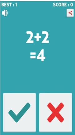 Extreme Math True Or False : The Addition and Subtraction Puzzle Free Game screenshot