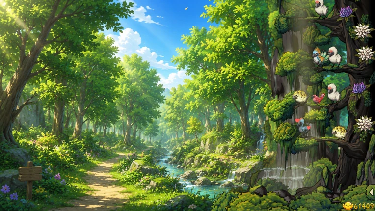 Fantasy Bird Woods screenshot