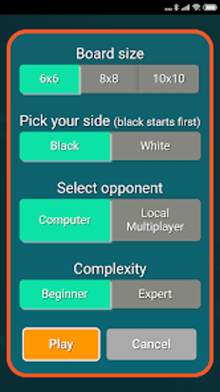 Konane (Hawaiian Checkers) screenshot