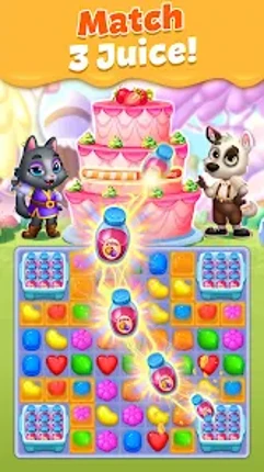 Pet Candy Puzzle-Match 3 games screenshot