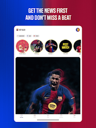 FC Barcelona Official App screenshot