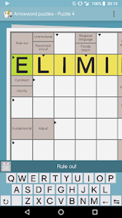 Grid games (crossword & sudoku screenshot