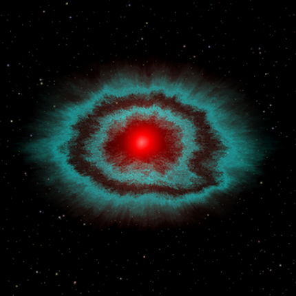 Customizable 2D space background screenshot