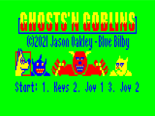 Games like VZ200 Ghosts 'N Goblins