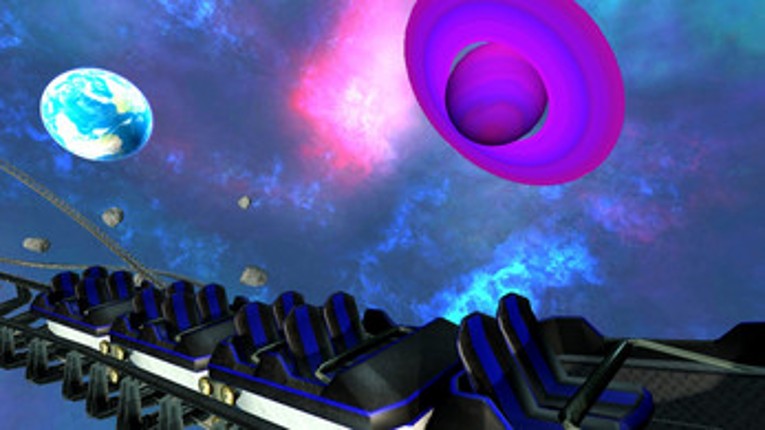 Intergalactic Space VR Roller Coaster Image