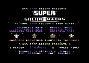 Super Galax-i-birds (C64) Image