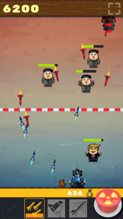 Trump VS Kim Image