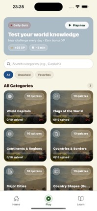 Geography Games &amp; Flag Quizzes screenshot