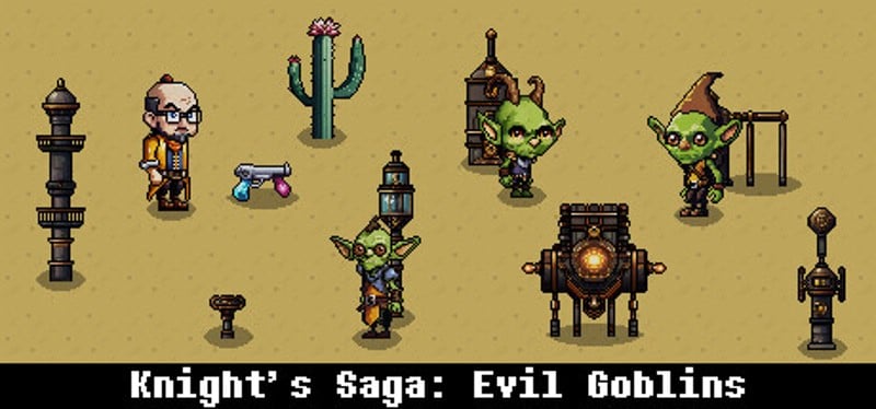 Knight's Saga Evil Goblins Game Cover