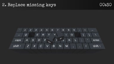 On Key Up: A Game for Keyboards Image