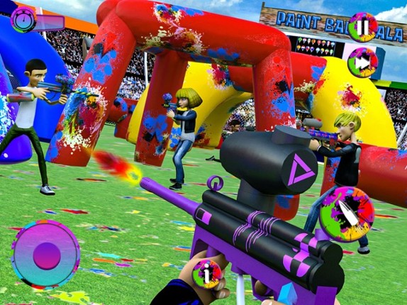 Paintball Battle Royale Game screenshot