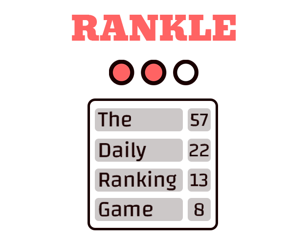Games like Rankle