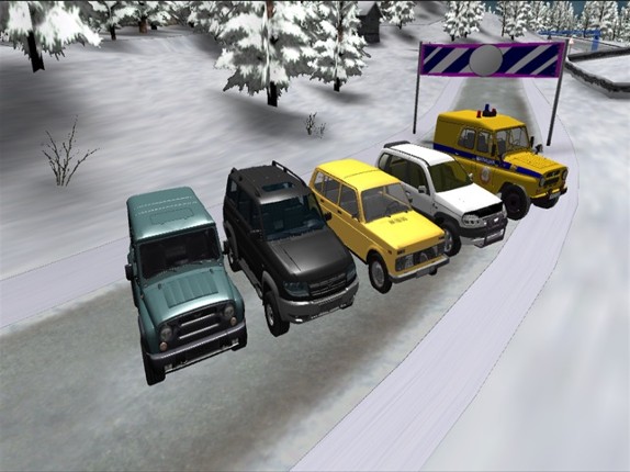 Russian Jeep 4x4 Racing 3D screenshot