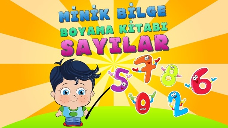 Sayılar Boyama Kitabı - Minik Bilge Sayıları Boyayarak Öğreniyor screenshot