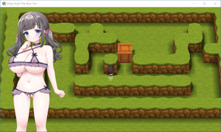 Strip Push The Box 18+ Image