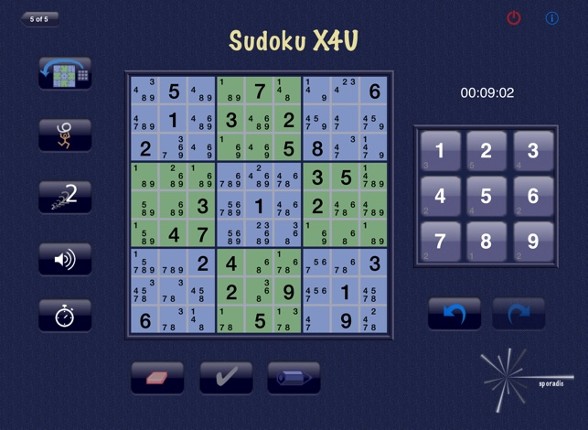 Sudoku X4U screenshot