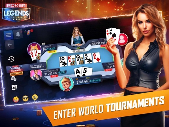 Texas Holdem: Poker Legends screenshot