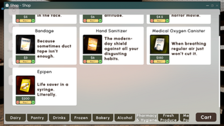 The Storefront : Supermarket Simulator screenshot