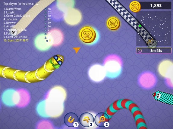 WormsZone.io - Hungry Snake screenshot