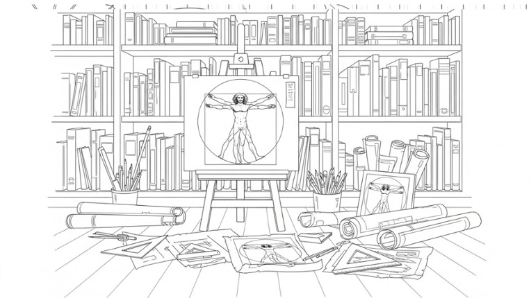 100 Cats Lost in Da Vinci’s Workshop Image