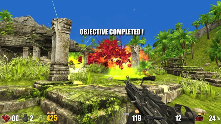 Action Alien: Tropical Mayhem screenshot