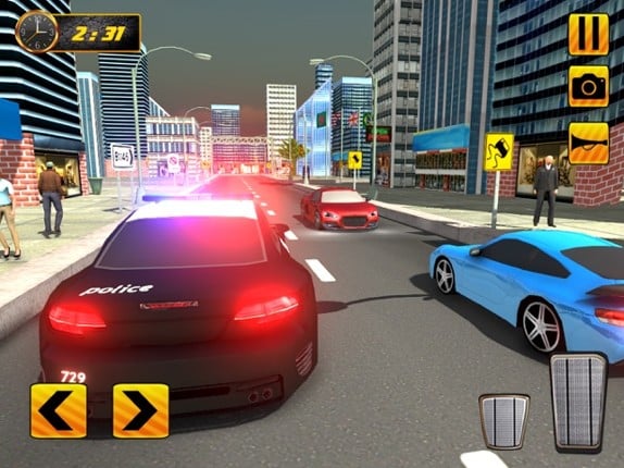 Advanced Police Car Parking screenshot