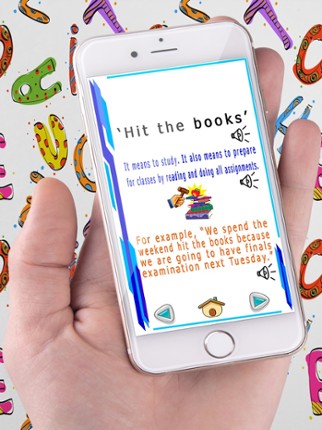 Apps to improve english idioms and phrases courses screenshot