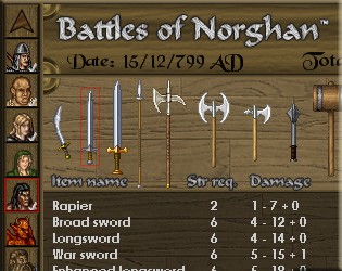 Games like Battles of Norghan