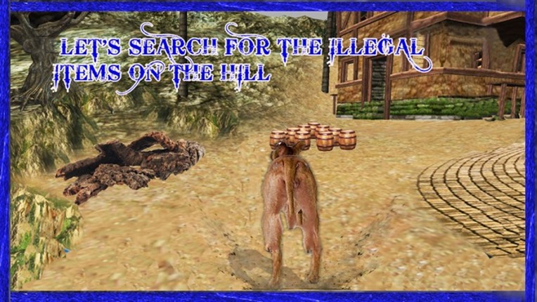 Dog Crime Chase 2016- Offroad Police Racer Dog Simulator with Criminal Sniffer Hill Climb Missions screenshot