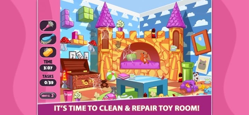 Doll House Cleaning Craft screenshot