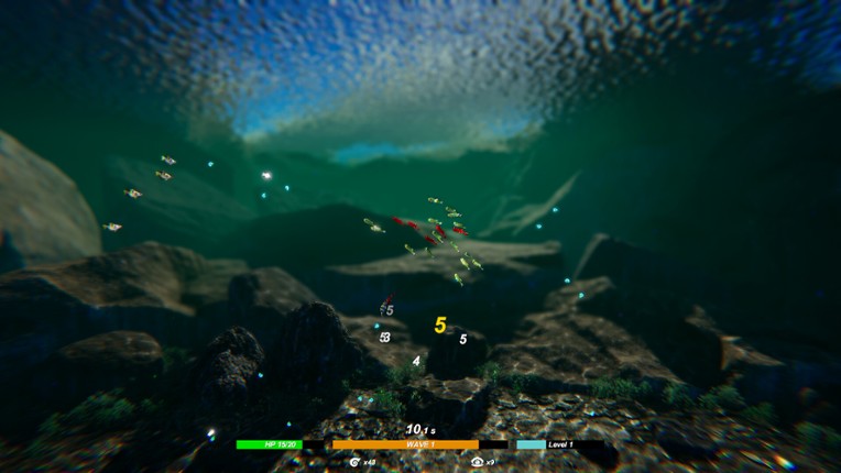 Fish Swarm: Within Inches Image
