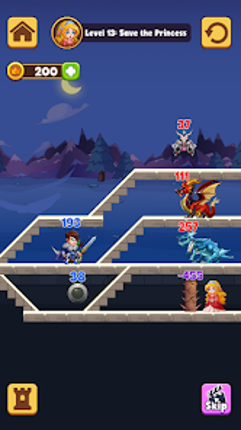 Save The Hero - Merge Puzzle screenshot
