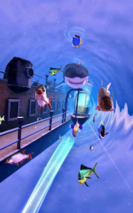 Blue Swirl: Endless Swimming screenshot