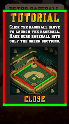 Retro Baseball Image