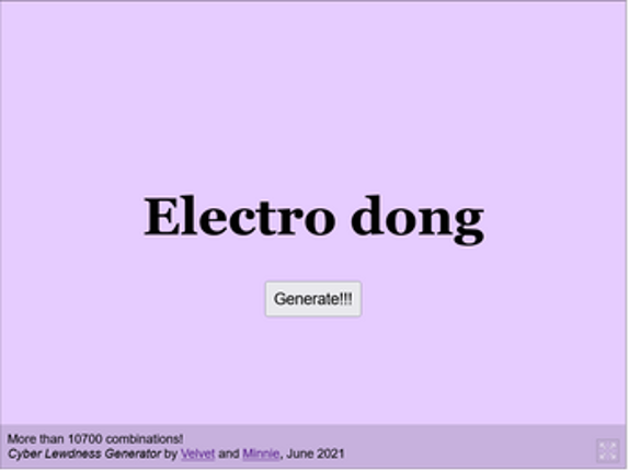Cyber Lewdness Generator Image
