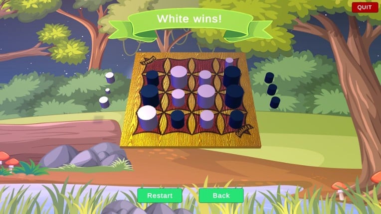 Gobblet Gobblers: 3D Board Game Image